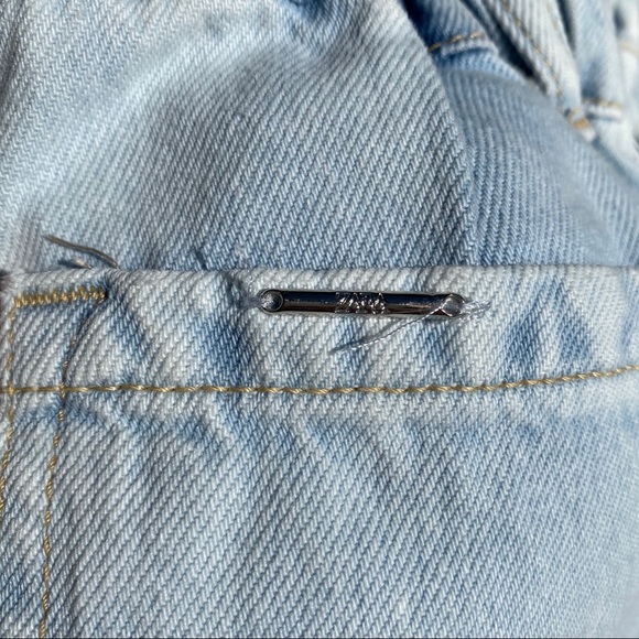 🐚 ZARA LIGHT DISTRESSED WASHED BAGGY JEANS! - Picture 11 of 16